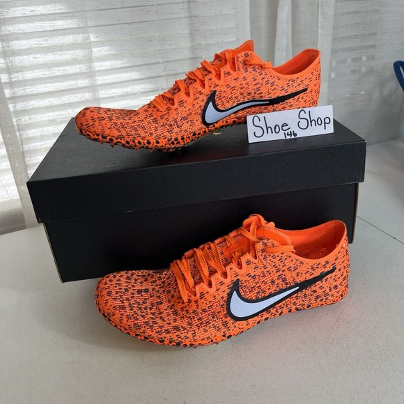 Nike Zoom Mamba 6 Track Spikes Electric Pack  FV2328-900 Men Size 8.5 Orange - Picture 1 of 8